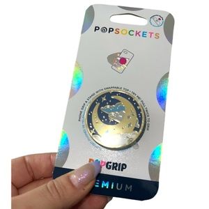 Popsocket - Phone Grip & Stand With Swappable Top - Enamel Fly Me To The Moon